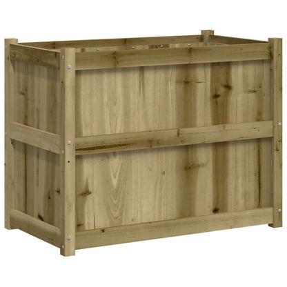 vidaXL Garden Planter 90x50x70 cm Impregnated Wood Pine