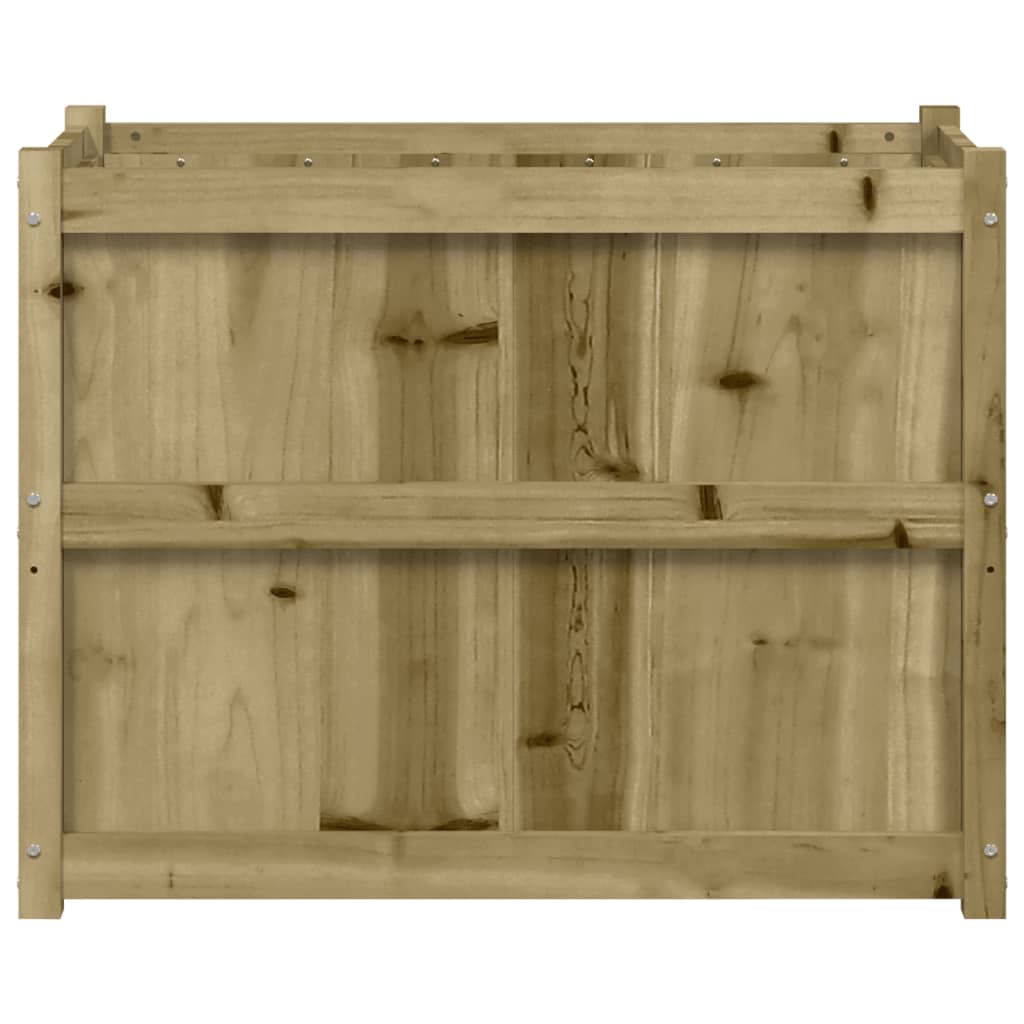 vidaXL Garden Planter 90x50x70 cm Impregnated Wood Pine