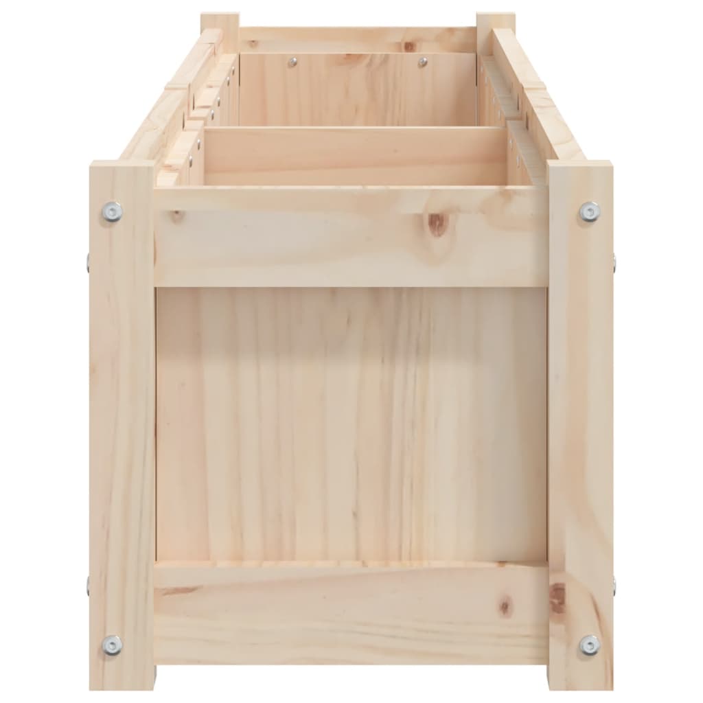 vidaXL Garden Planter 150x31x31 cm Solid Wood Pine
