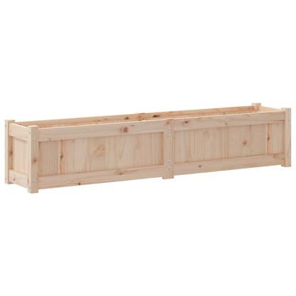 vidaXL Garden Planter 150x31x31 cm Solid Wood Pine