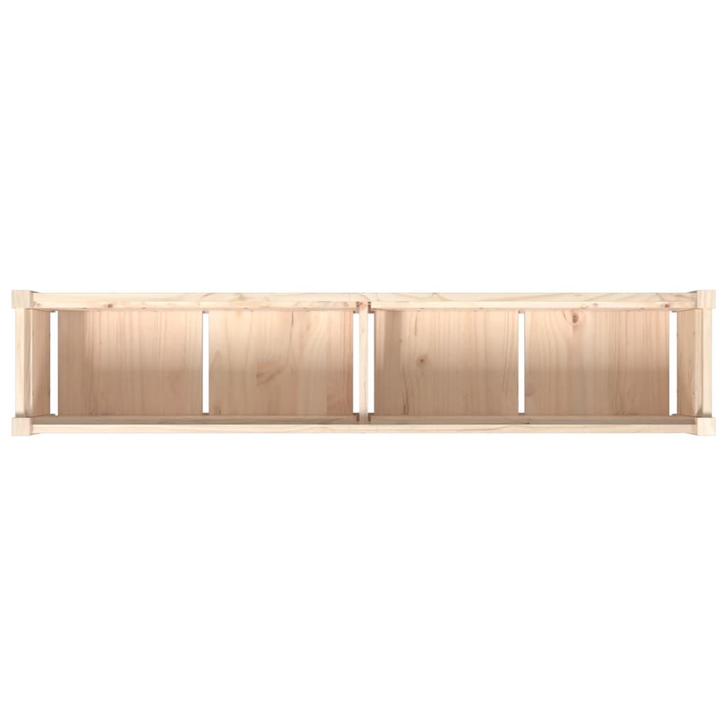 vidaXL Garden Planter 150x31x31 cm Solid Wood Pine