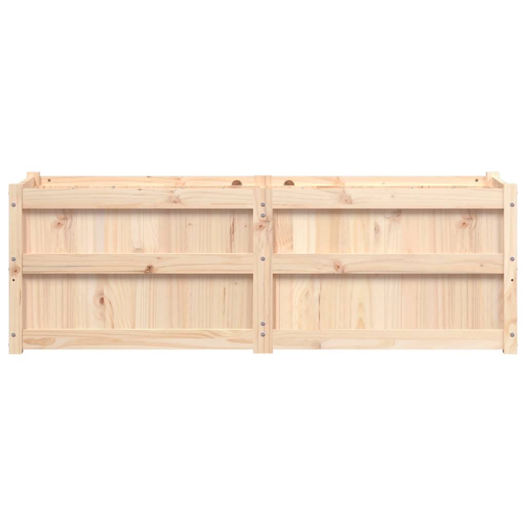 vidaXL Garden Planter 150x50x50 cm Solid Wood Pine