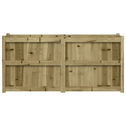 vidaXL Garden Planter 150x50x70 cm Impregnated Wood Pine