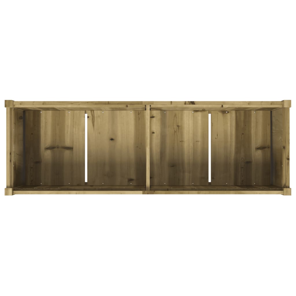 vidaXL Garden Planter 150x50x70 cm Impregnated Wood Pine