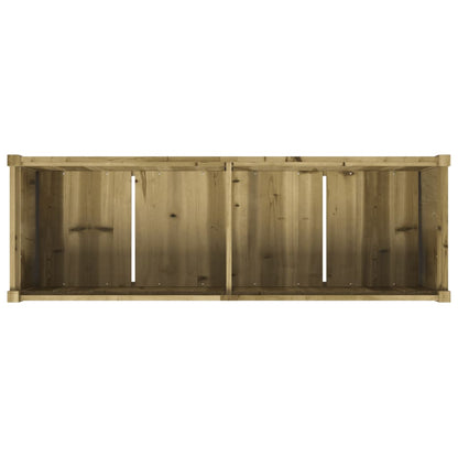 vidaXL Garden Planter 150x50x70 cm Impregnated Wood Pine