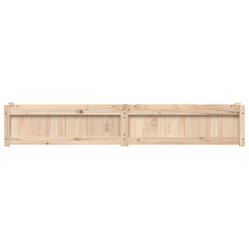 vidaXL Garden Planter 180x31x31 cm Solid Wood Pine