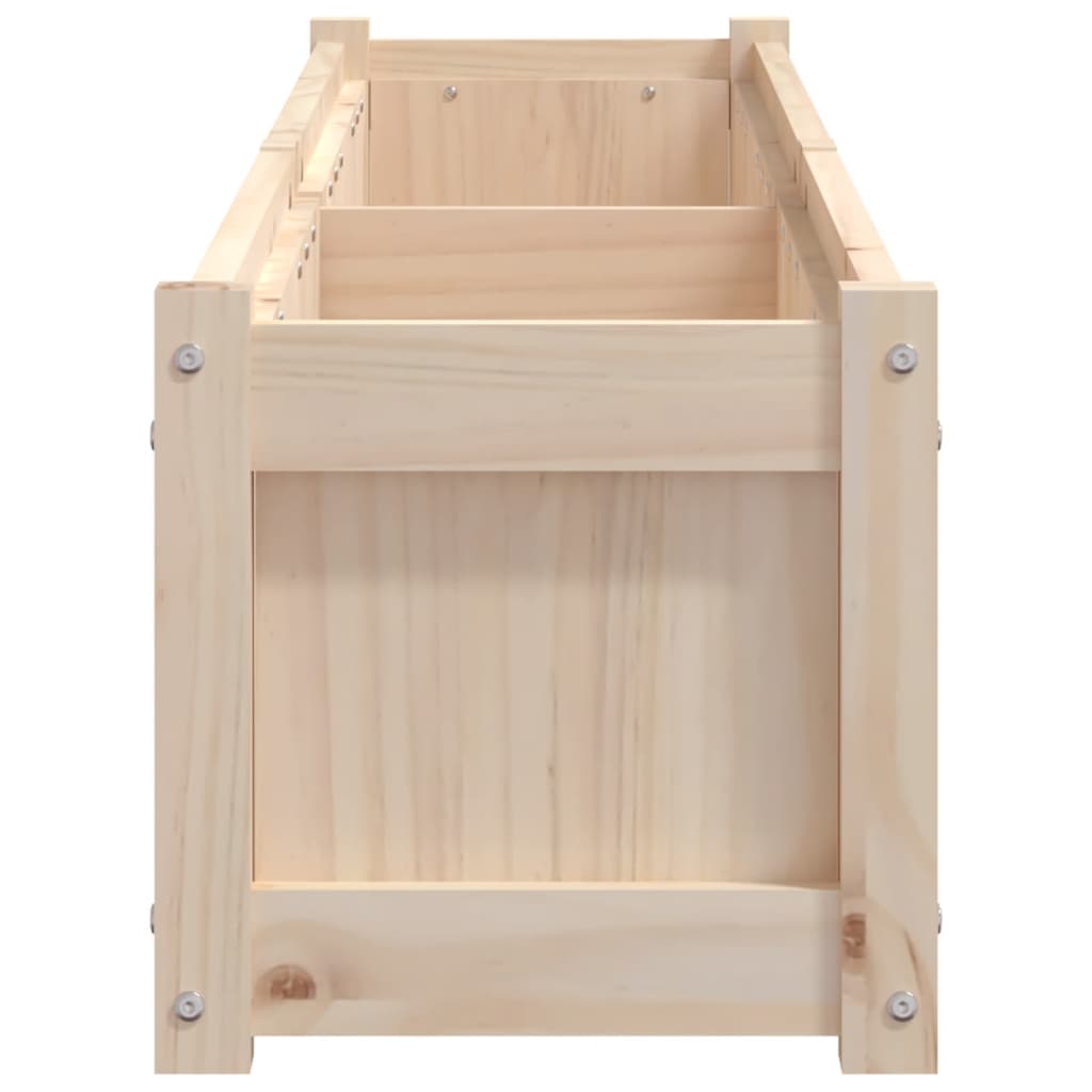 vidaXL Garden Planter 180x31x31 cm Solid Wood Pine