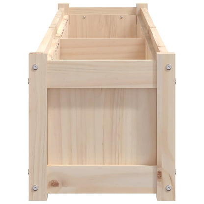 vidaXL Garden Planter 180x31x31 cm Solid Wood Pine