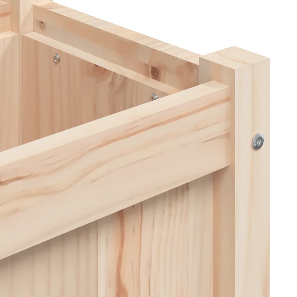 vidaXL Garden Planter 180x31x31 cm Solid Wood Pine