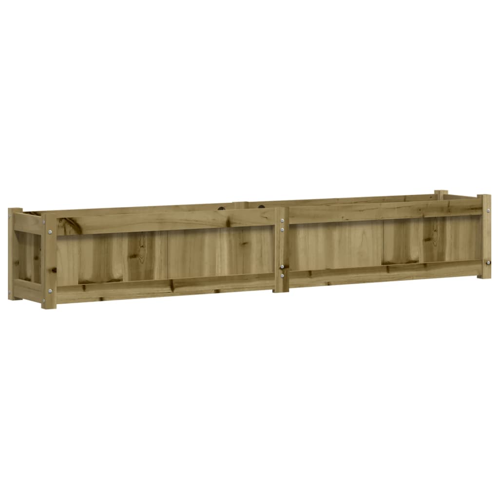 vidaXL Garden Planters 2 pcs Impregnated Wood Pine