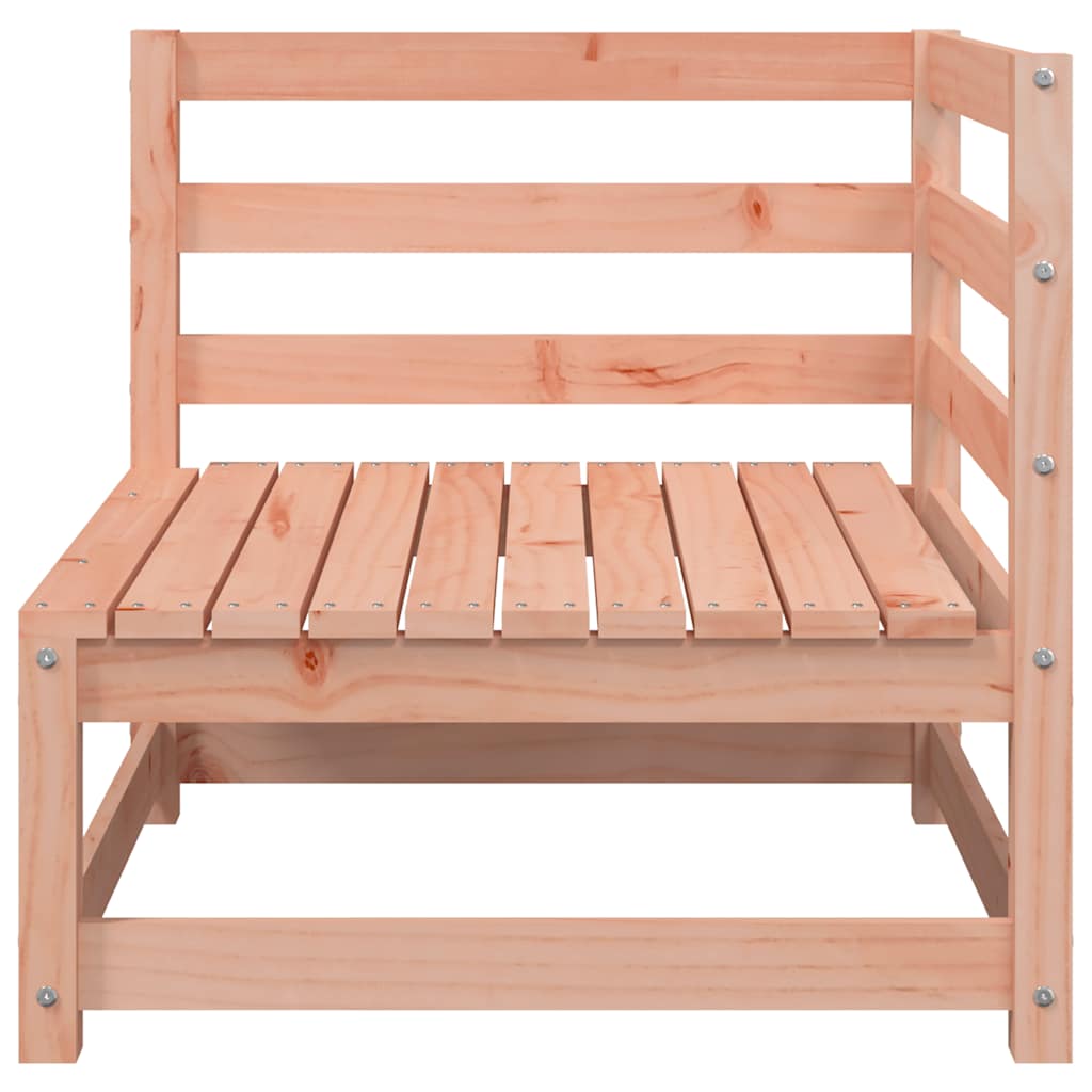 vidaXL Garden Sofas Corner 2 pcs 70x70x67 cm Solid Wood Douglas