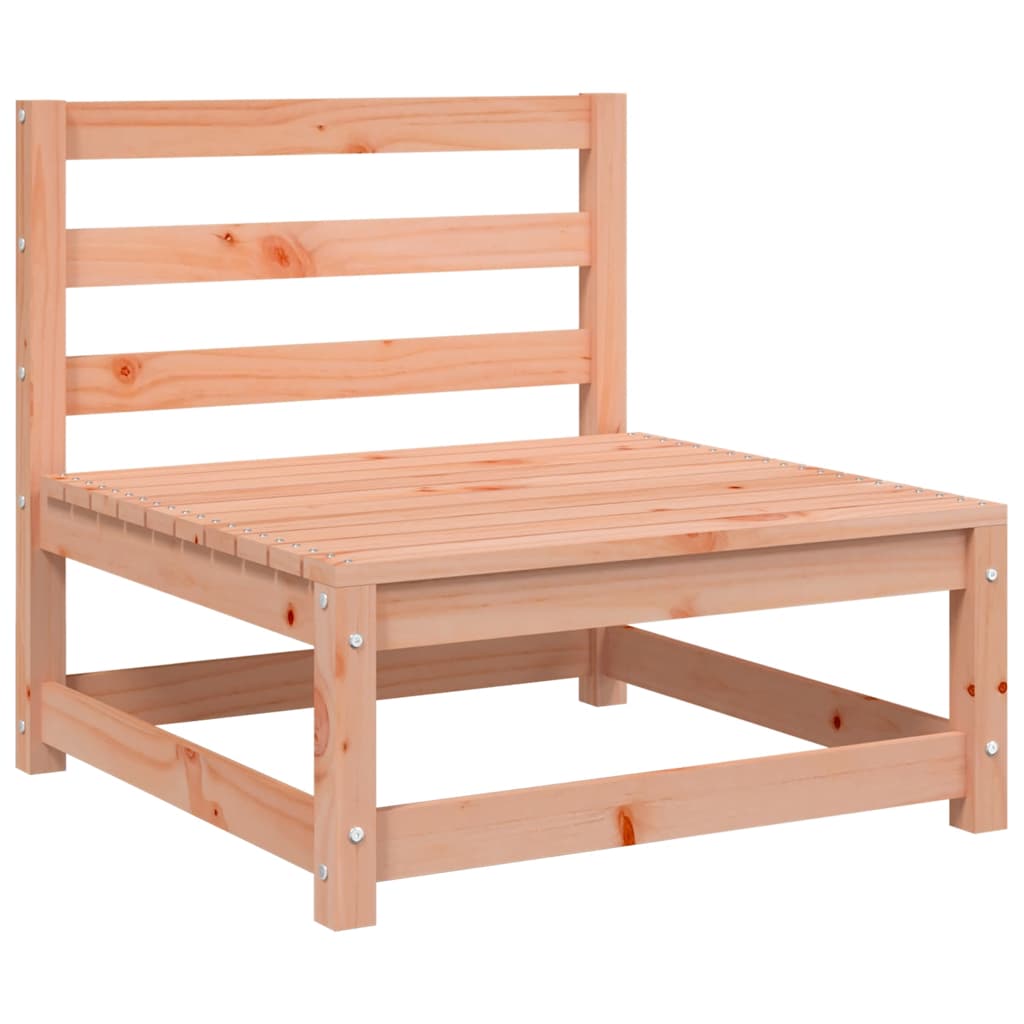 vidaXL Garden Sofa | Natural Wood | Solid Douglas Wood | 70x70x67 cm | Modular