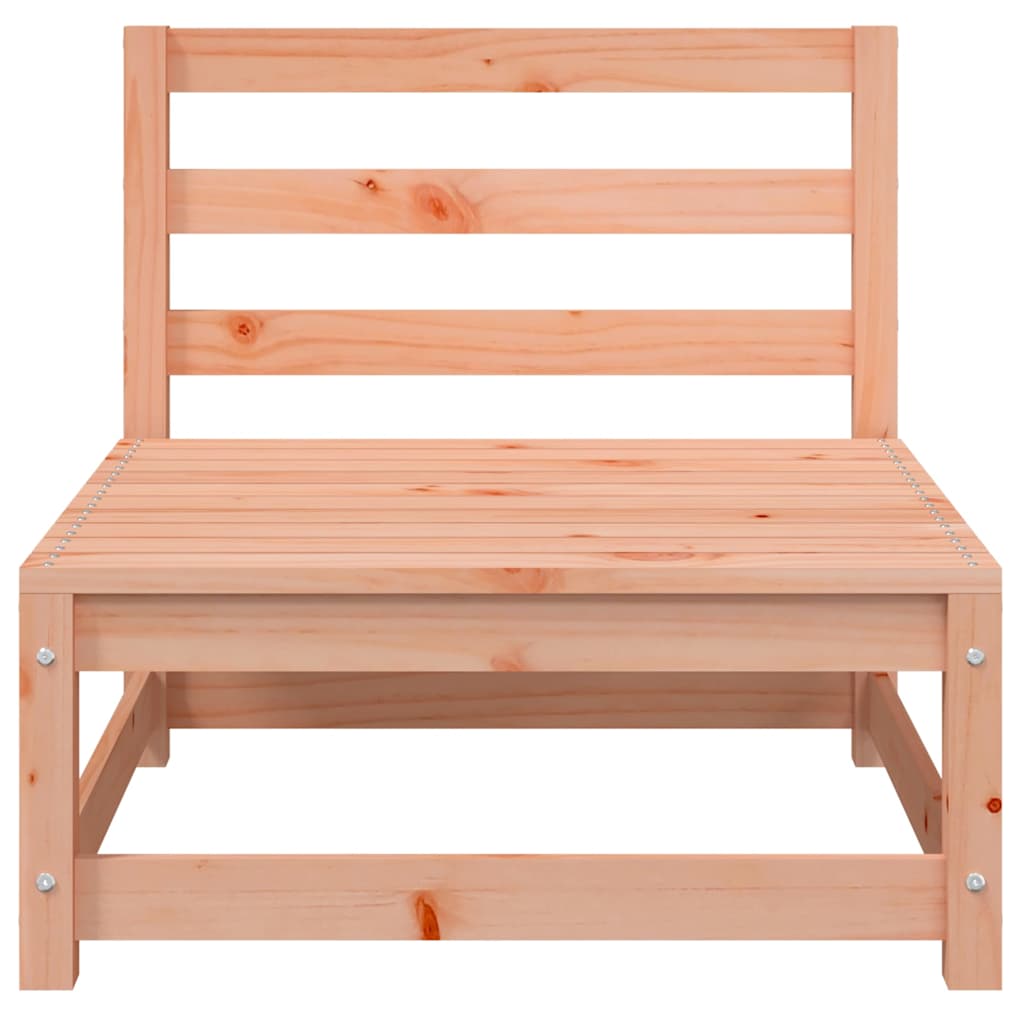 vidaXL Garden Sofa | Natural Wood | Solid Douglas Wood | 70x70x67 cm | Modular
