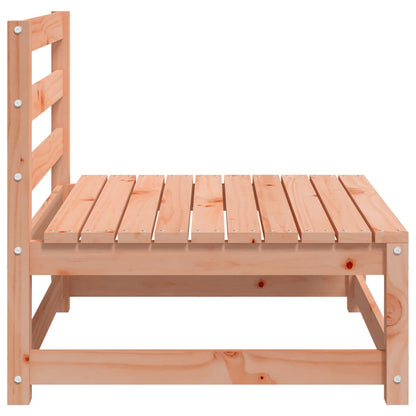 vidaXL Garden Sofa | Natural Wood | Solid Douglas Wood | 70x70x67 cm | Modular