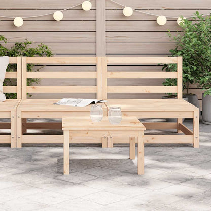 vidaXL Garden Sofa | Pine | Solid pine wood | 70x70x67 cm | Modular