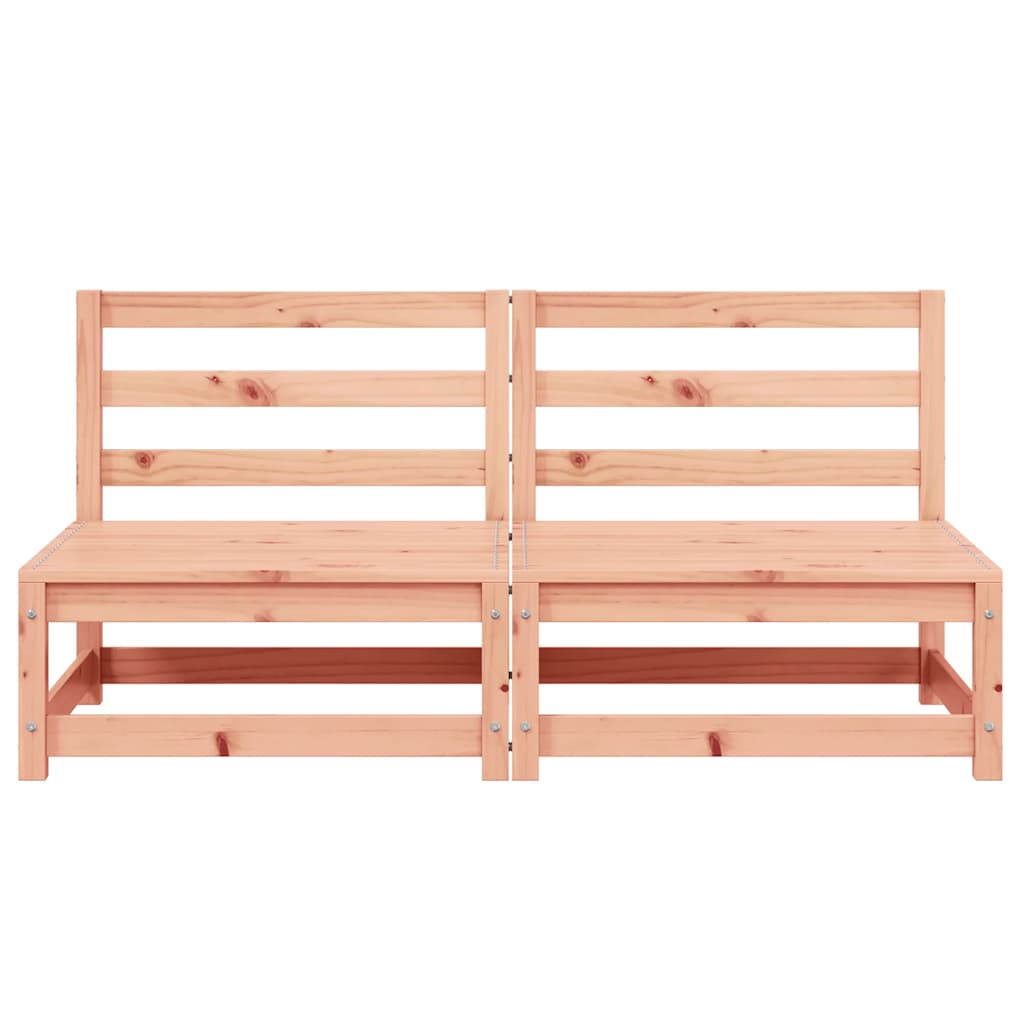 vidaXL Garden Sofa | Natural Wood | Solid Douglas Fir wood | 70 cm x 70 cm