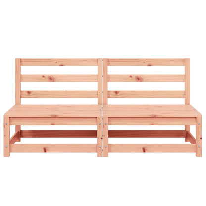 vidaXL Garden Sofa | Natural Wood | Solid Douglas Fir wood | 70 cm x 70 cm