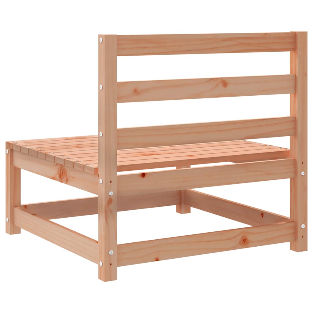 vidaXL Garden Sofa | Natural Wood | Solid Douglas Fir wood | 70 cm x 70 cm