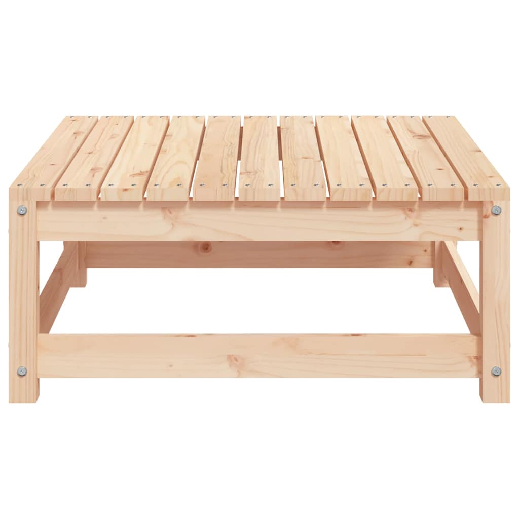 vidaXL Garden Footstool 70x70x30 cm Solid Wood Pine