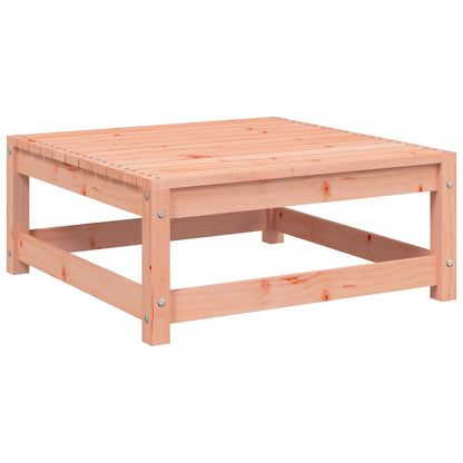 vidaXL Garden Footstool | Natural Wood | Solid Douglas Fir Wood | 70x70x30 cm