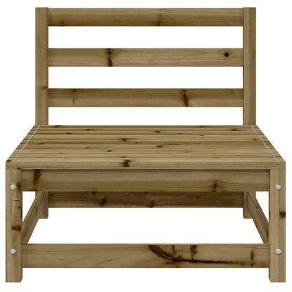 vidaXL Garden Sofa 2-Seater Impregnated Wood Pine