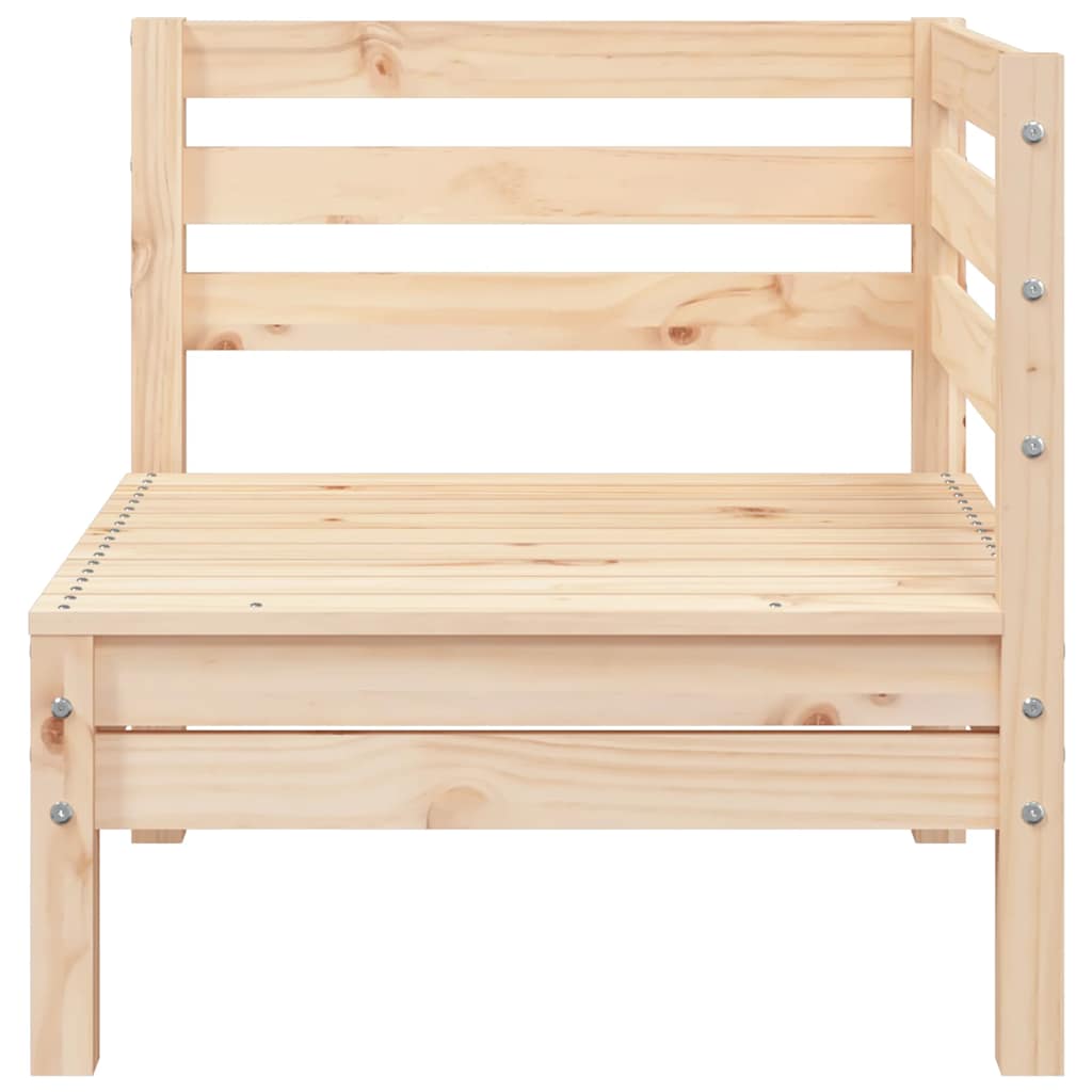 vidaXL Garden Sofa Corner Solid Wood Pine