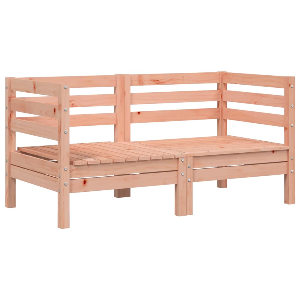 vidaXL Garden Sofa | Set of 2 | Natural wood | Solid Douglas wood | Medium
