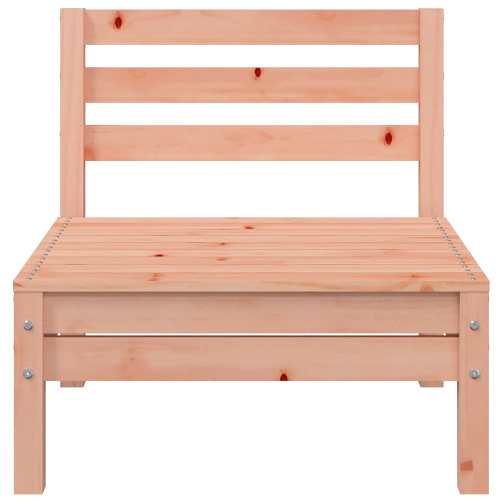 vidaXL Garden Sofa | Natural Wood | Solid Douglas Fir wood | Single | Modular