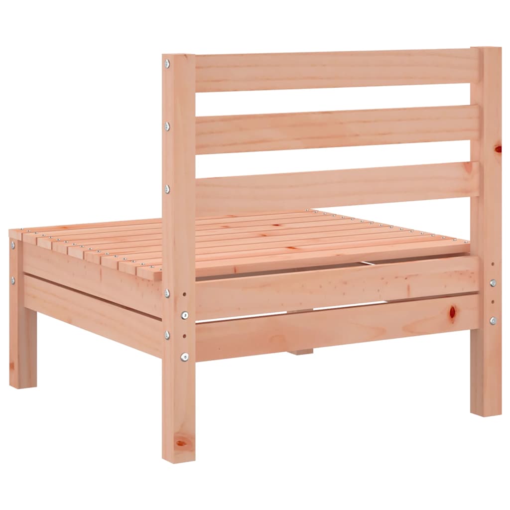 vidaXL Garden Sofa | Natural Wood | Solid Douglas Fir wood | Single | Modular