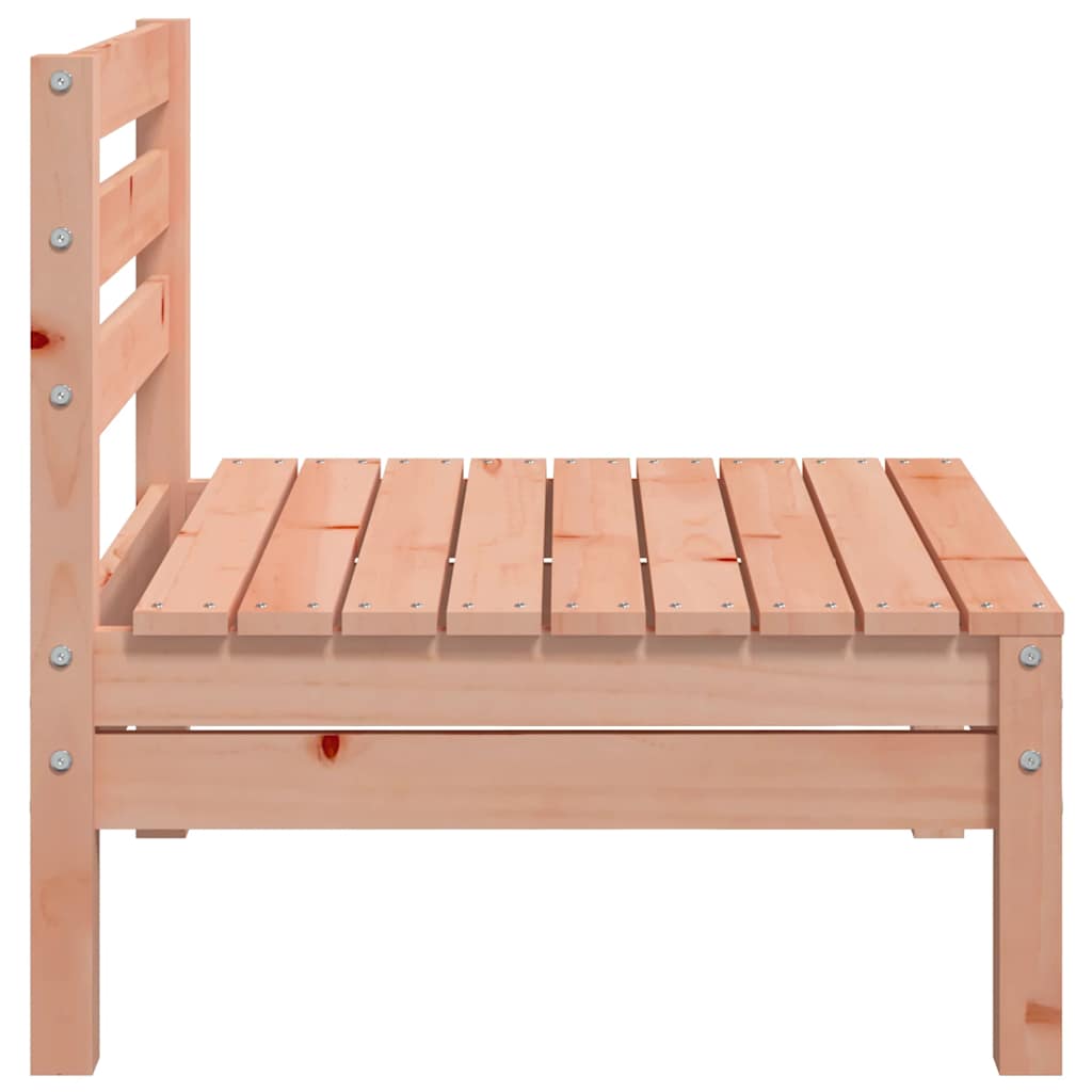 vidaXL Garden Sofa |  Set of 2 | Natural Wood | Solid Douglas wood (untreated)