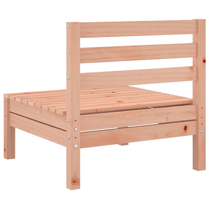 vidaXL Garden Sofa | Set of 4 | Natural Wood | Solid Douglas Fir wood | 63.5 cm