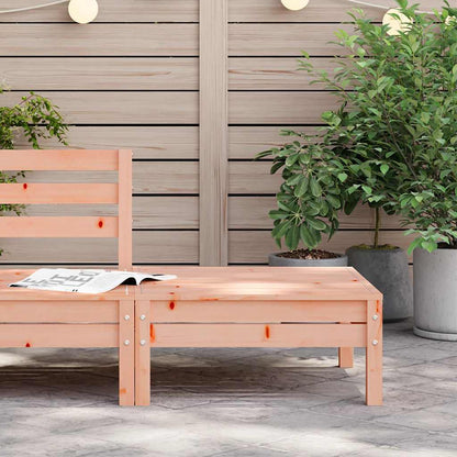 vidaXL Garden Footstool | Brown | Solid Douglas Fir Wood | Medium | Modular