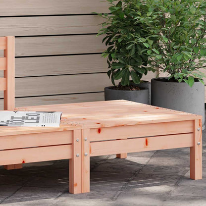 vidaXL Garden Footstool | Brown | Solid Douglas Fir Wood | Medium | Modular