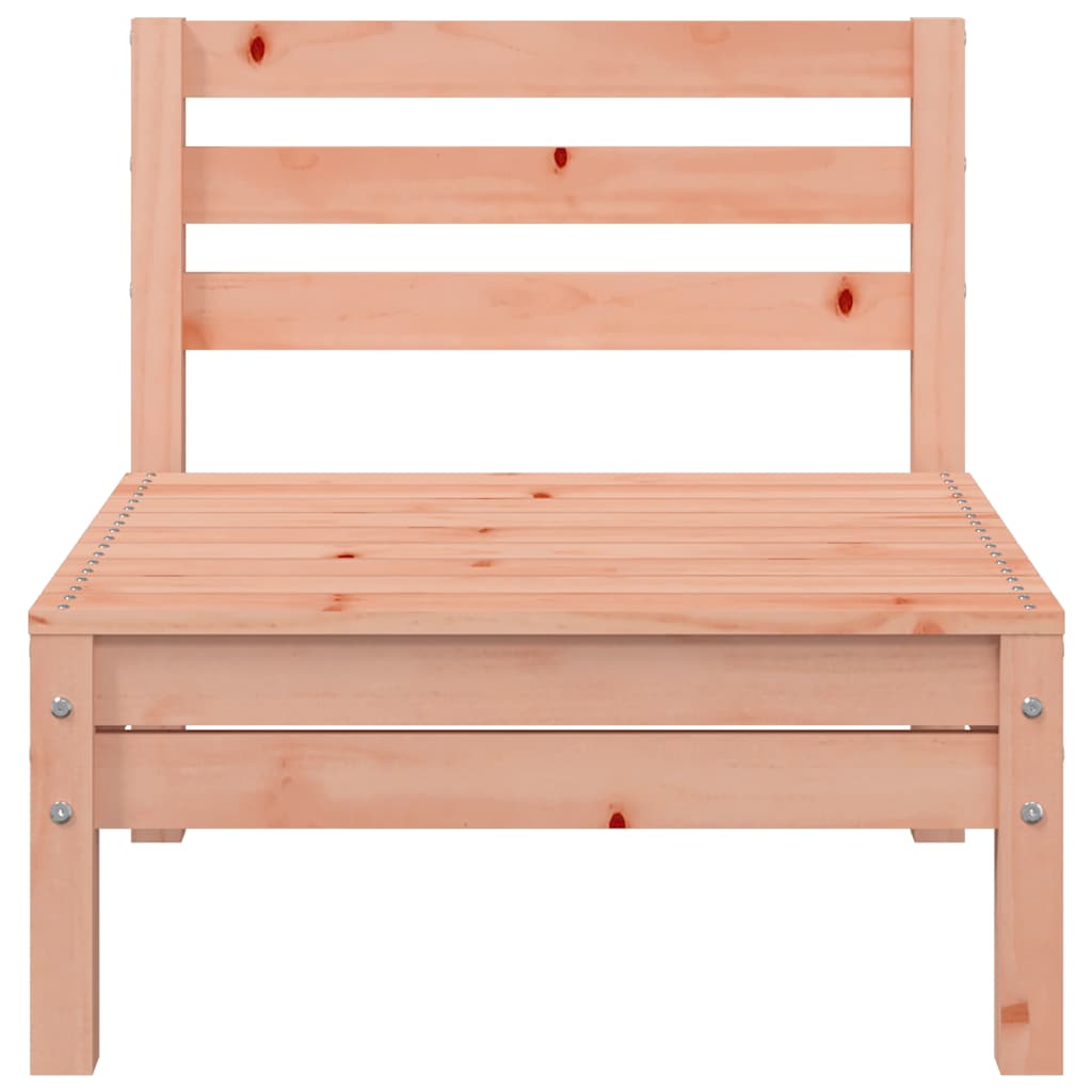 vidaXL Garden Sofa | Douglas natural wood | Solid Douglas Wood | 3-Seater