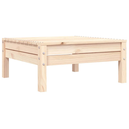 vidaXL Garden Sofa | Natural Pine | Solid Pine Wood | 3-Seater | Modular