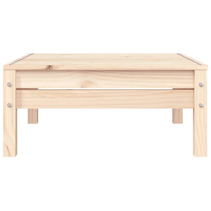 vidaXL Garden Sofa | Natural Pine | Solid Pine Wood | 3-Seater | Modular
