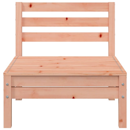 vidaXL Garden Sofa | Natural Wood | Solid Douglas Fir wood | 3-seater | Modular
