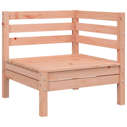 vidaXL Garden Sofa | Natural Wood | Solid Douglas Fir Wood | 3-Seater | Modular
