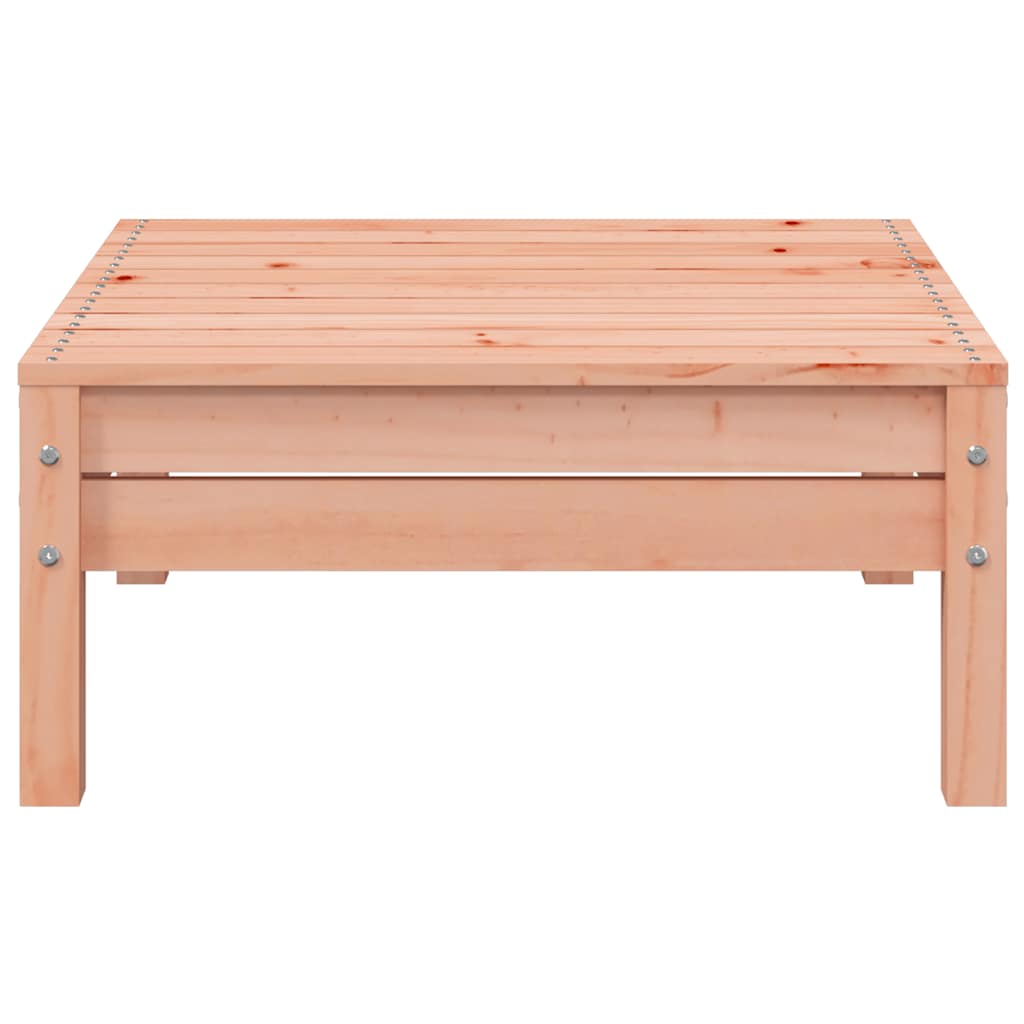 vidaXL Garden Sofa | Natural Wood | Solid Douglas Fir Wood | 3-Seater | Modular