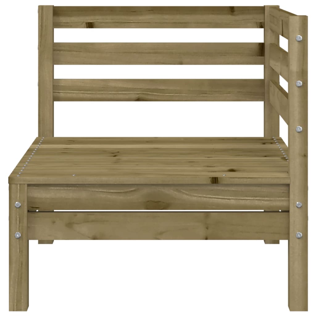 vidaXL Garden Sofa 4-Seater Impregnated Wood Pine
