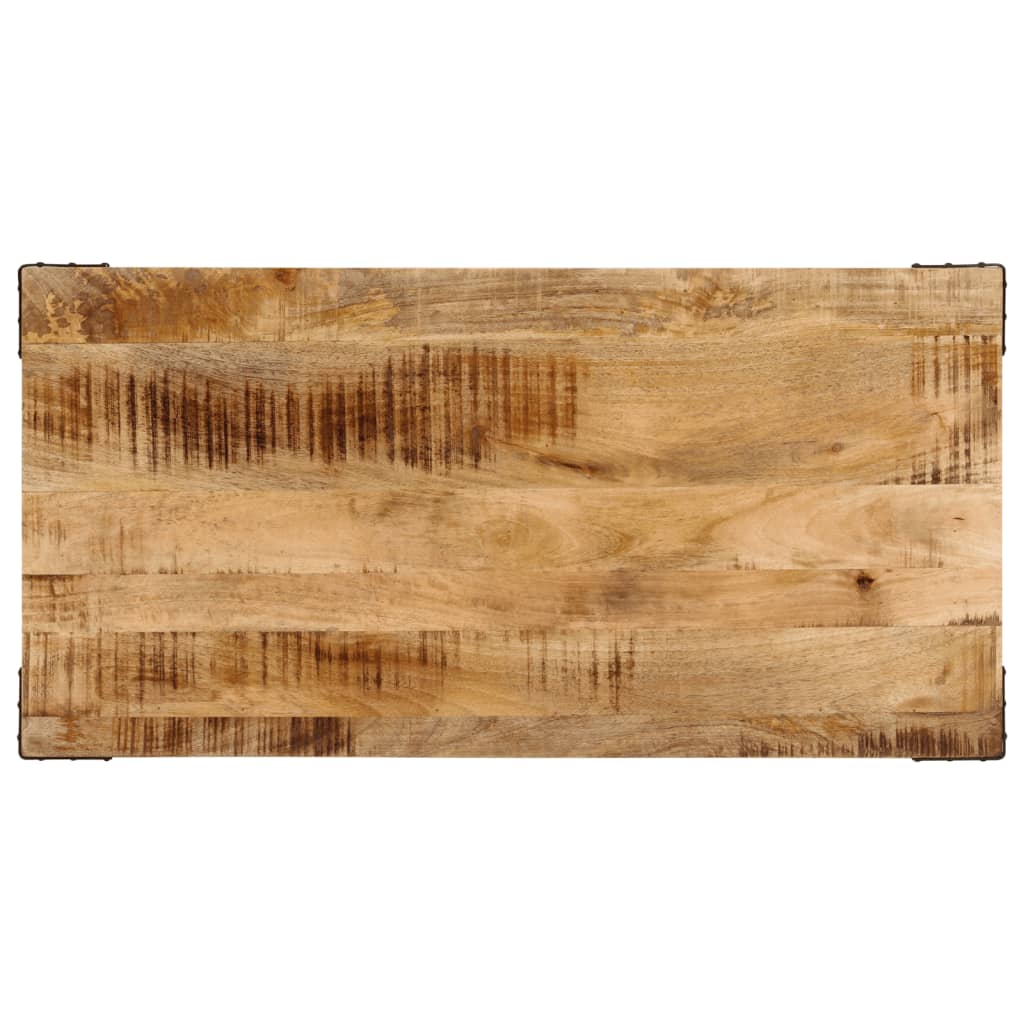 vidaXL Dining Table 110x55x75 cm Solid Wood Mango