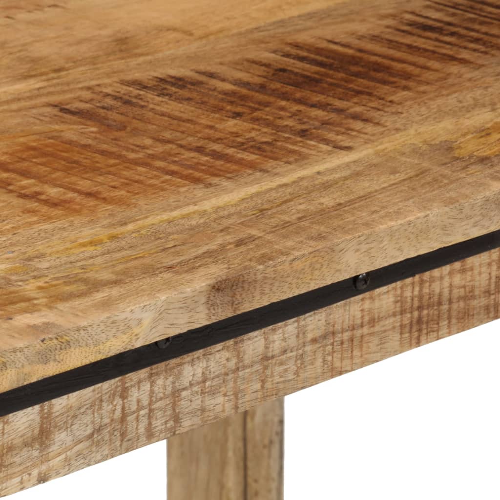 vidaXL Dining Table 110x55x75 cm Solid Wood Mango
