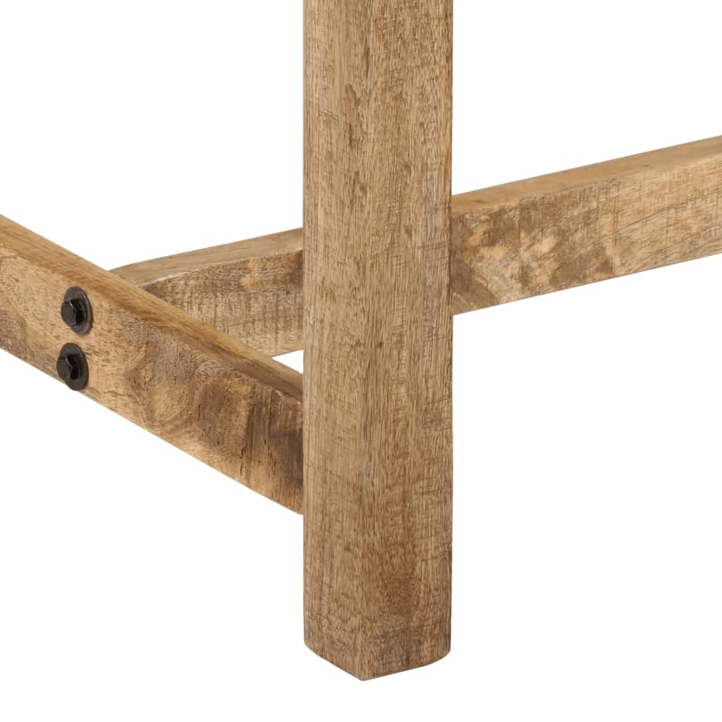vidaXL Dining Table 110x55x75 cm Solid Wood Mango