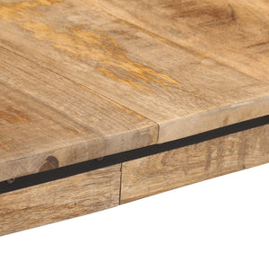 vidaXL Dining Table 160x80x75 cm Solid Wood Mango