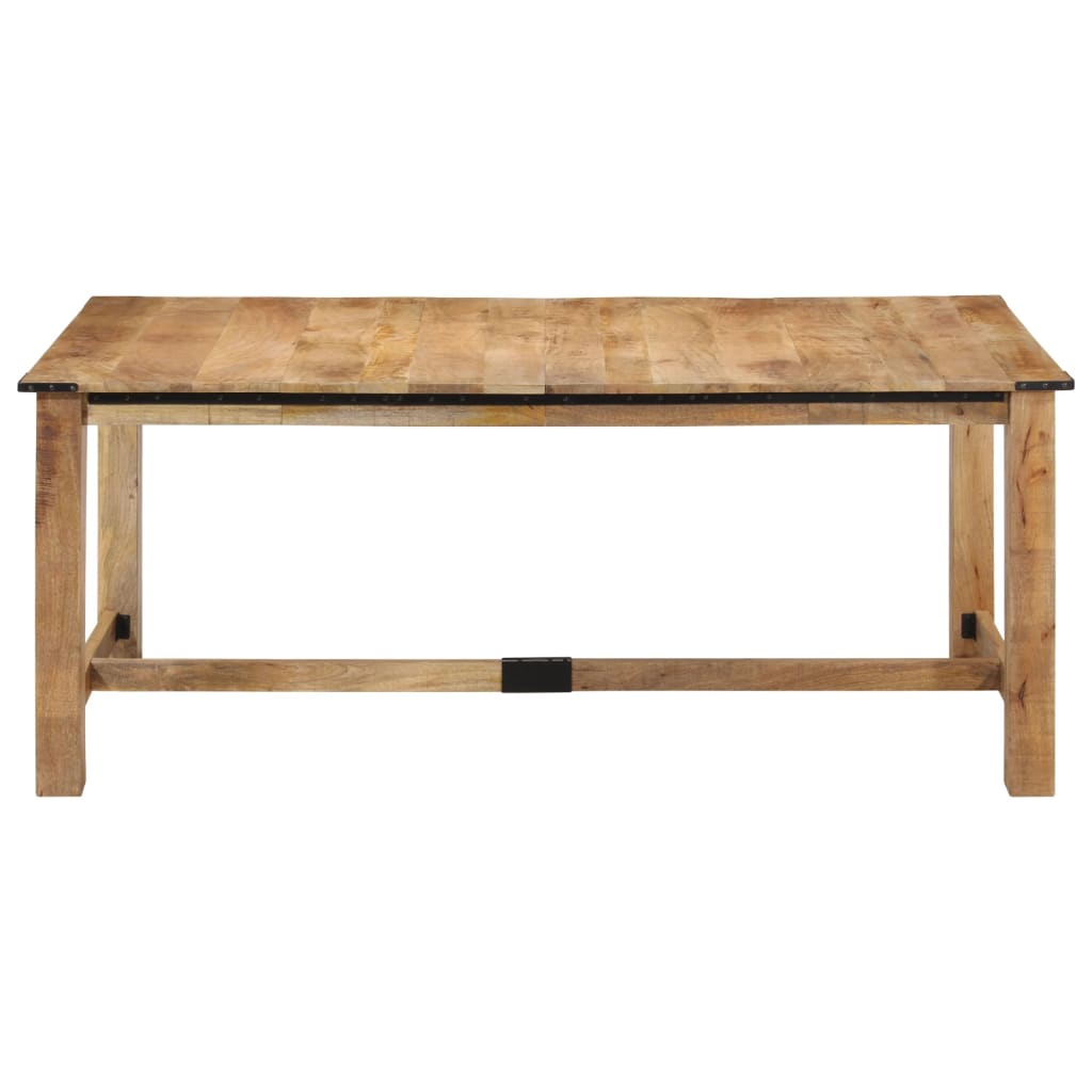 vidaXL Dining Table 180x90x75 cm Solid Wood Mango