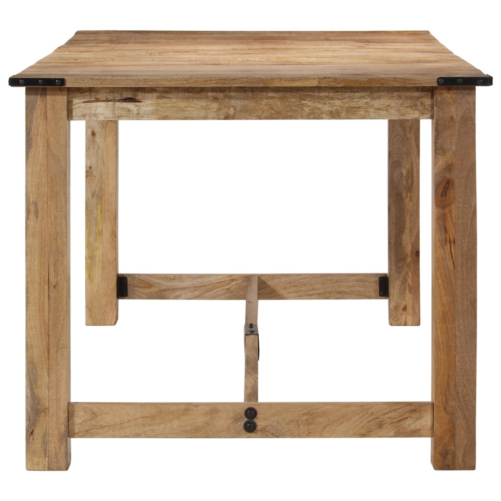 vidaXL Dining Table 180x90x75 cm Solid Wood Mango