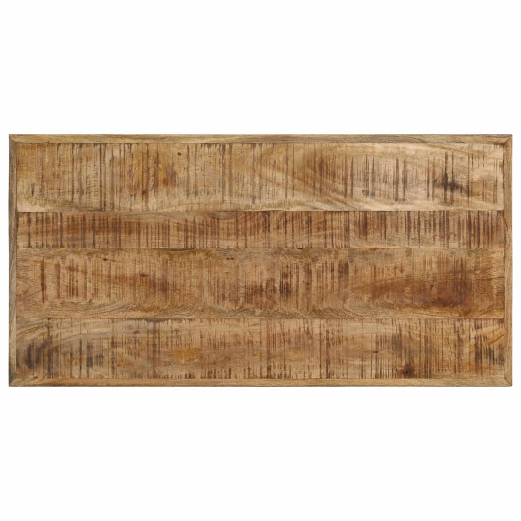 vidaXL Dining Table 110x55x75 cm Solid Wood Mango