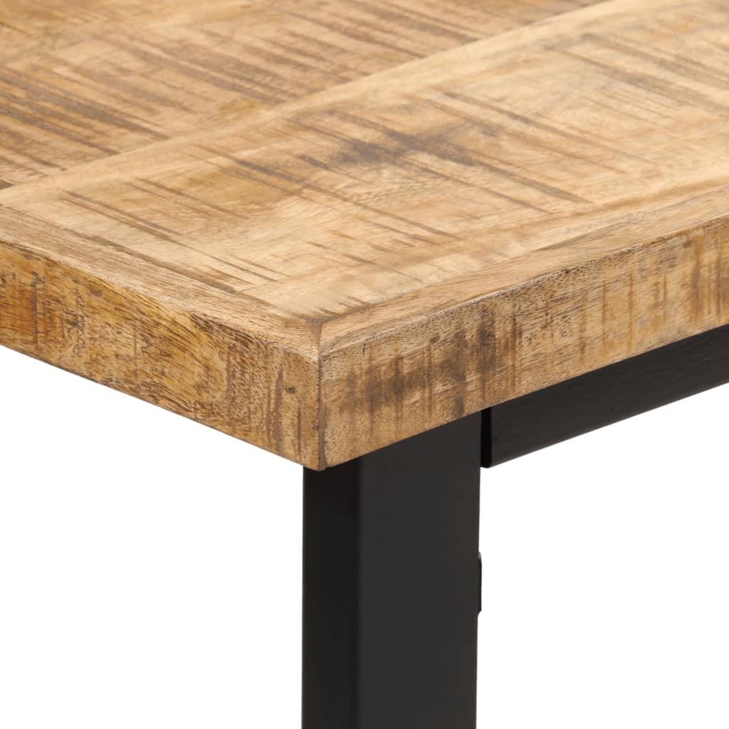 vidaXL Dining Table 110x55x75 cm Solid Wood Mango