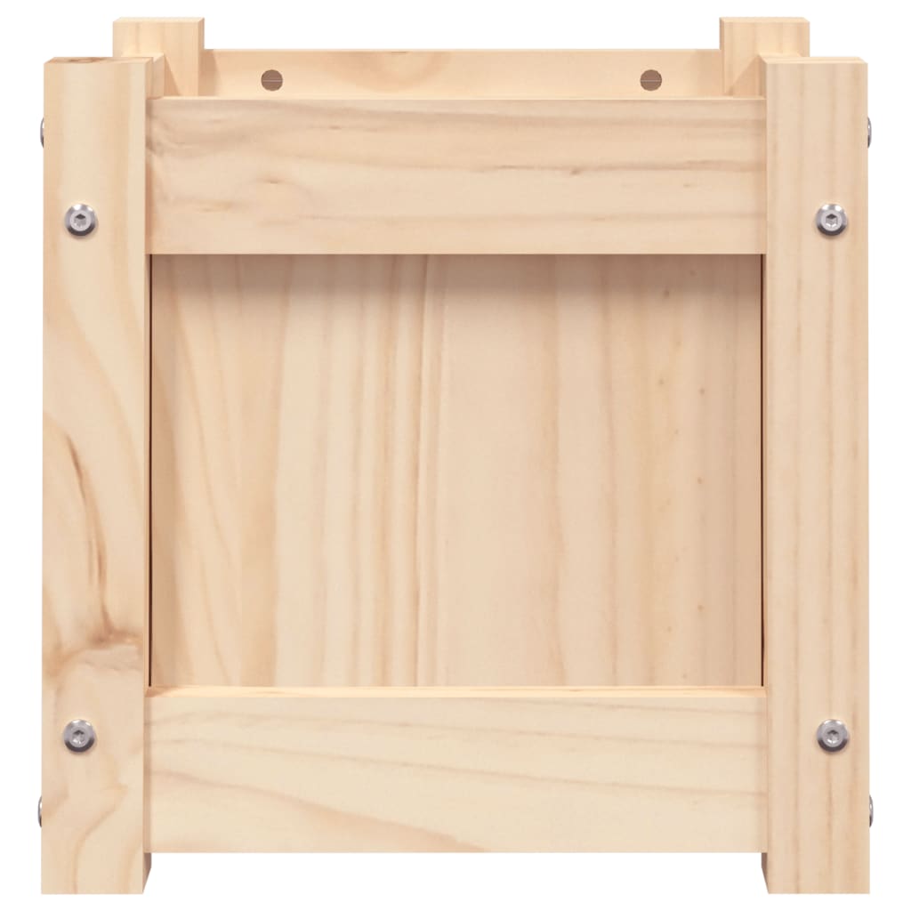vidaXL Garden Planter 31x31x31 cm Solid Wood Pine
