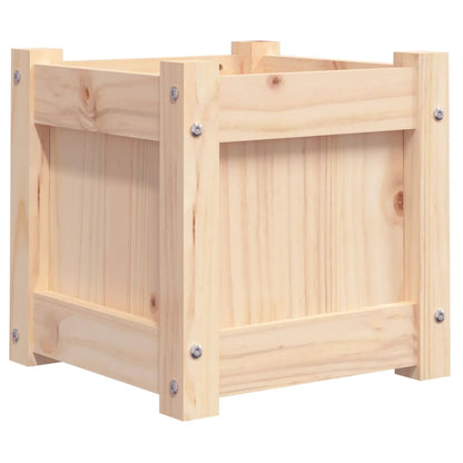 vidaXL Garden Planters 2 pcs Solid Wood Pine